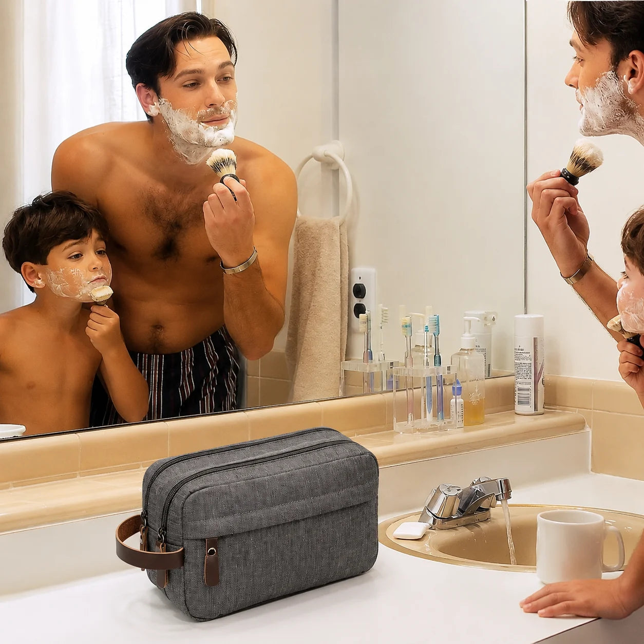 Men’s Toiletry Bag - Water-Resistant Travel Organizer