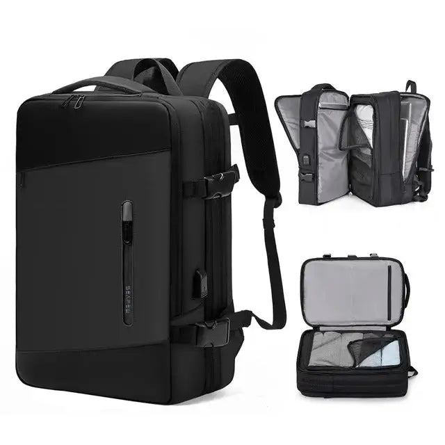 Men’s Travel Backpack – Expandable 28–40L Cabin Carry-On