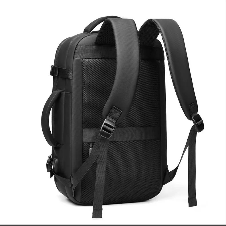 Men’s Travel Backpack – Expandable 30L Waterproof Nylon