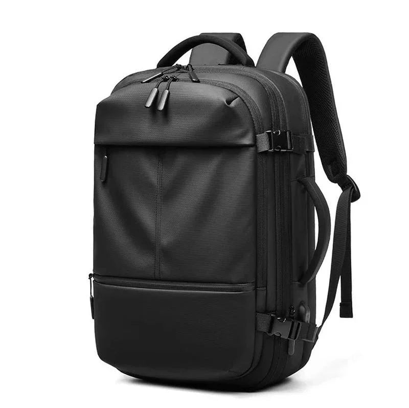 Men's Travel Backpack – Expandable 30L Waterproof Nylon