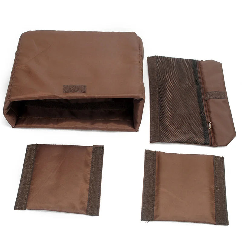 Men’s Waxed Canvas Backpack - Crazy Horse Leather Multi-Pocket Rucksack