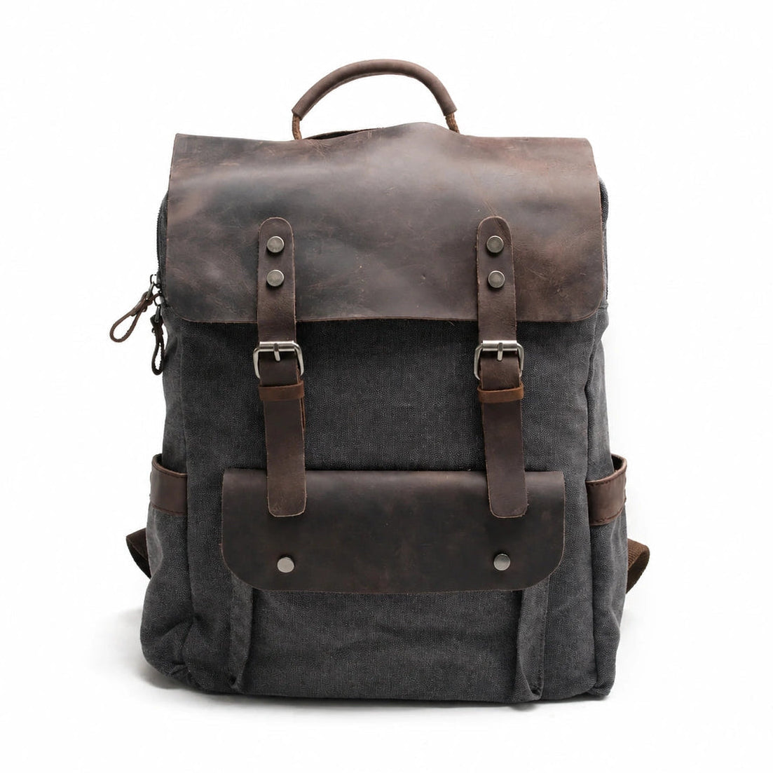 Men's Waxed Canvas Backpack