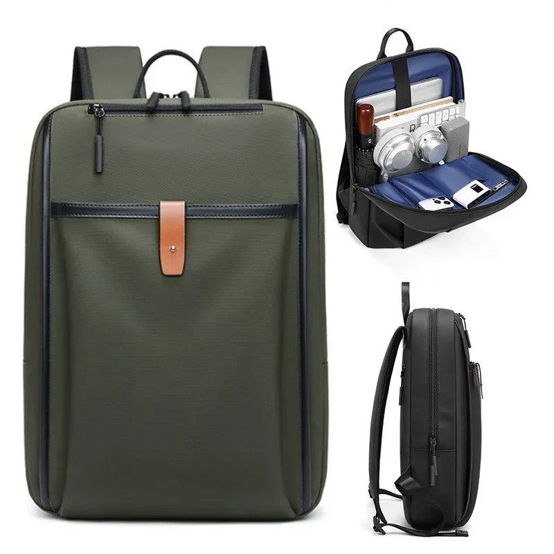 Men’s Work Backpack - Laptop Compartment Daily Bag
