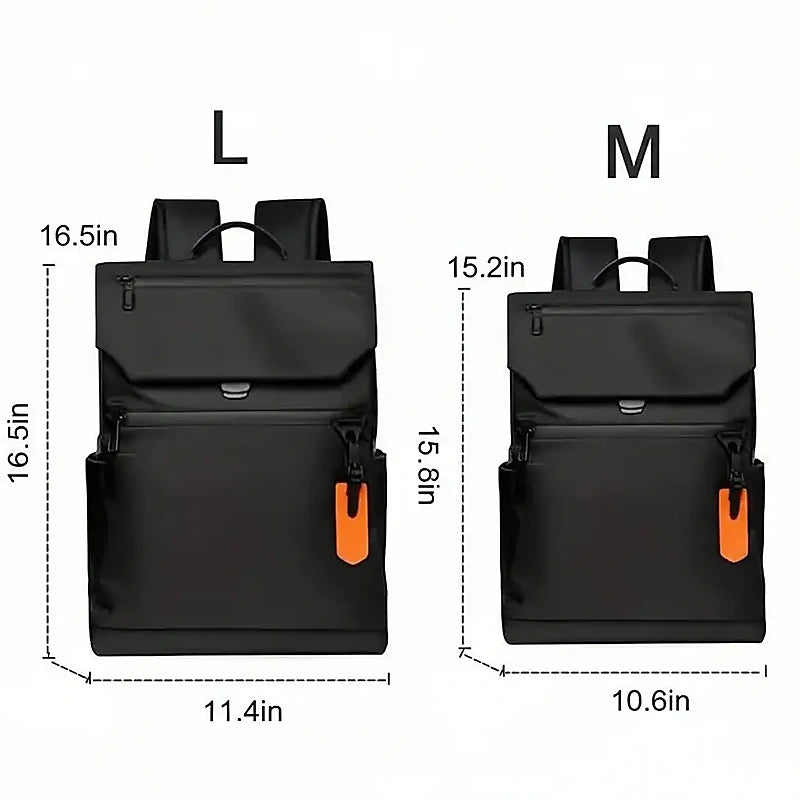Men’s Work Backpack – USB Charging Laptop Commuter Bag