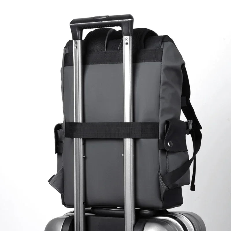 Men’s Work Backpack – Waterproof Laptop Bag with Magnetic Flap