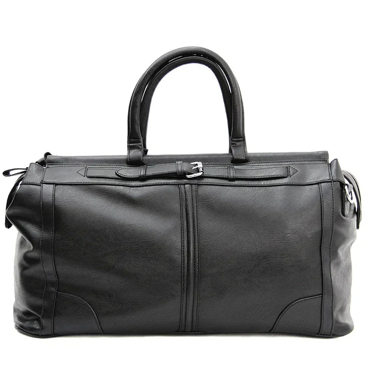 Men’s Vegan Leather Duffle Bag Doctor Style Weekender