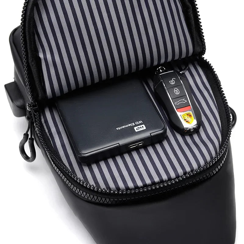 Water resistant Sling Bag – Compact for Commute & Travel Essentials