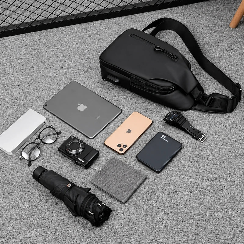 Water resistant Sling Bag – Compact for Commute & Travel Essentials