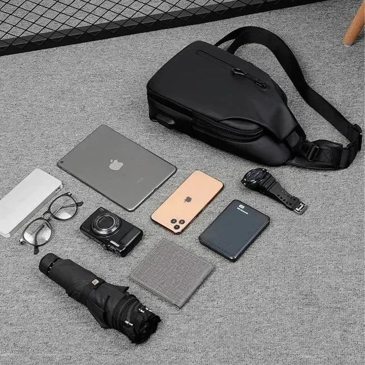 Water resistant Sling Bag – Compact for Commute & Travel Essentials