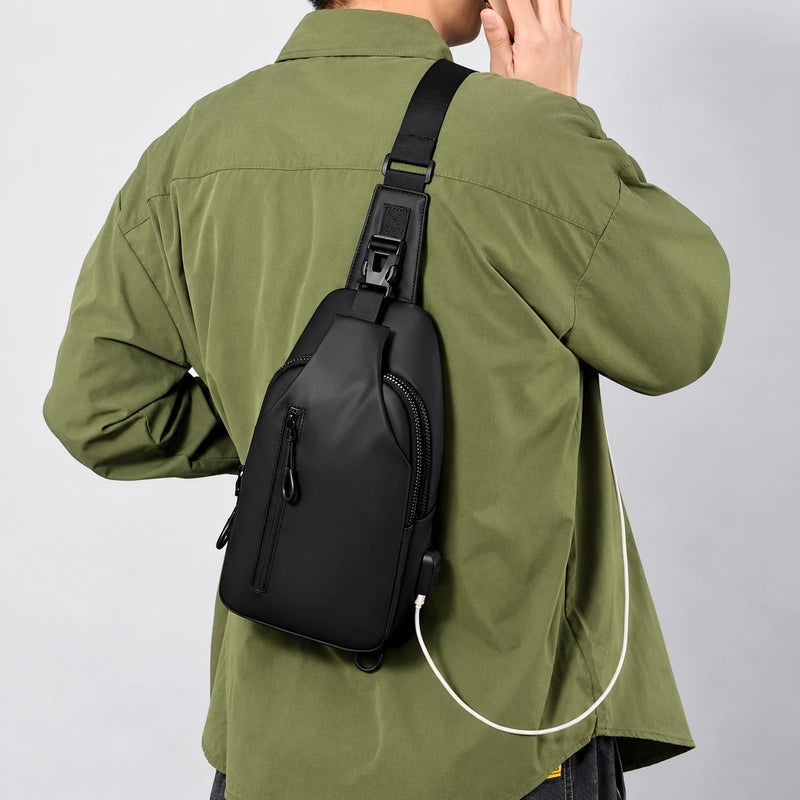 Water resistant Sling Bag – Compact for Commute & Travel Essentials