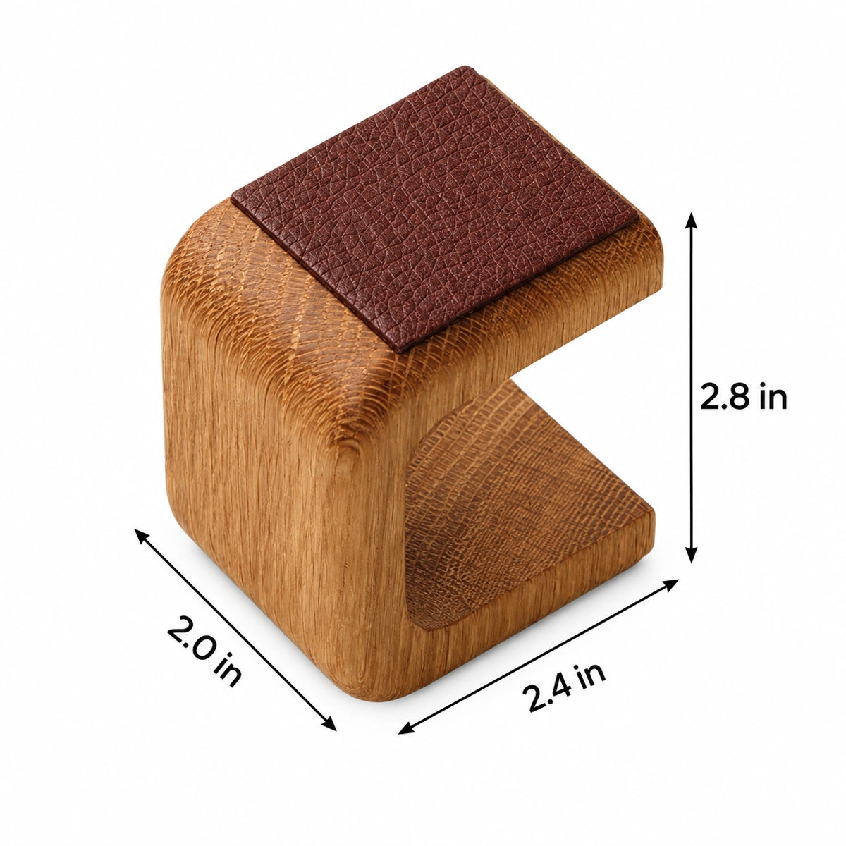 Wooden Watch Stand – Minimalist Single Watch Display Holder