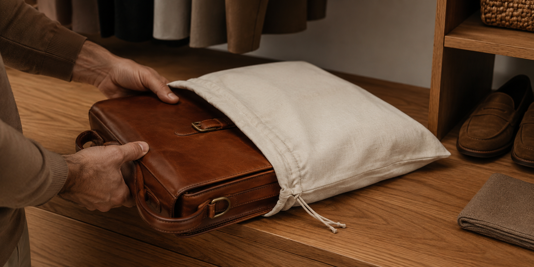 How to store a leather bag long-term without ruining it