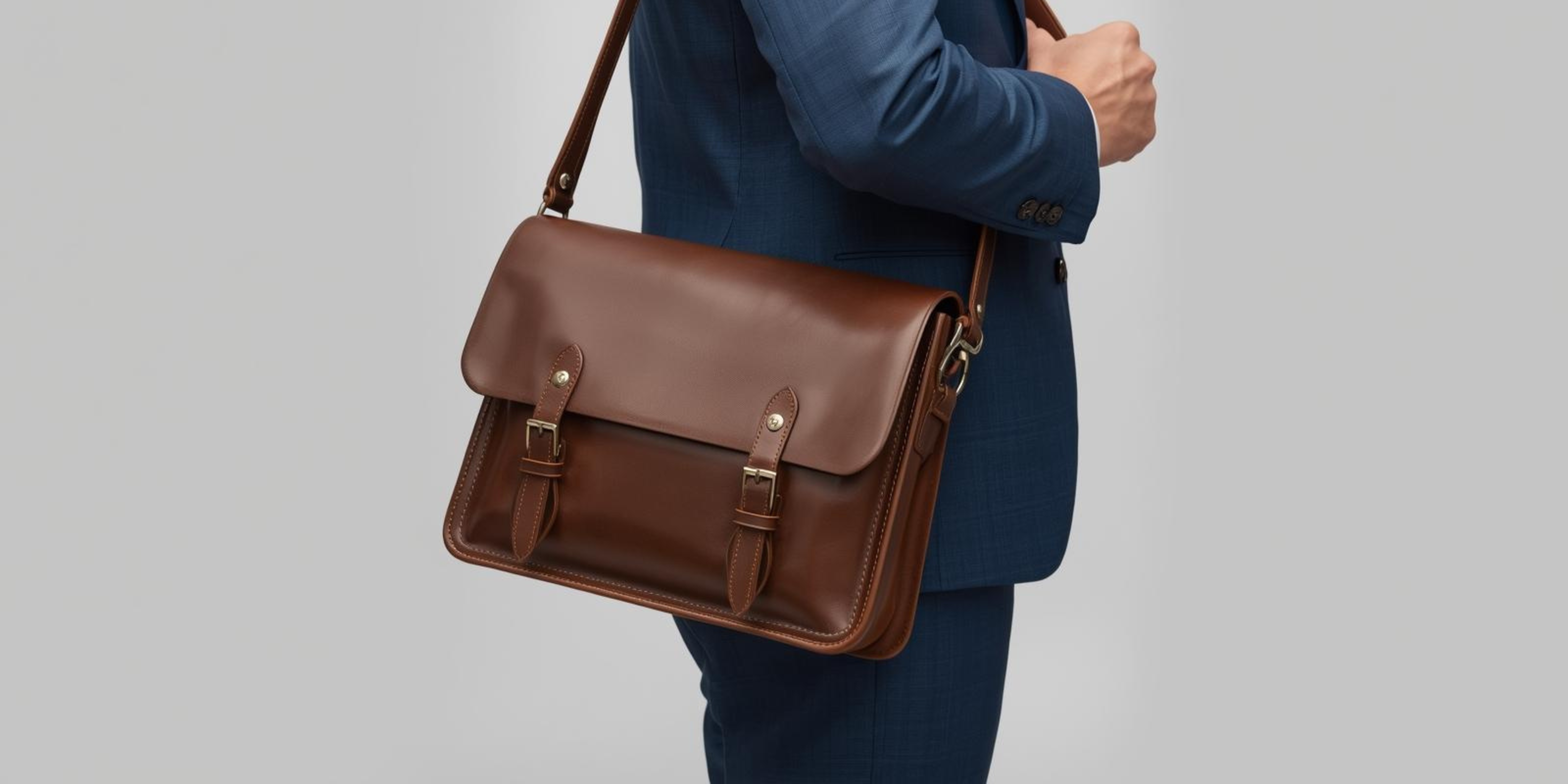 Mens leather messenger bags
