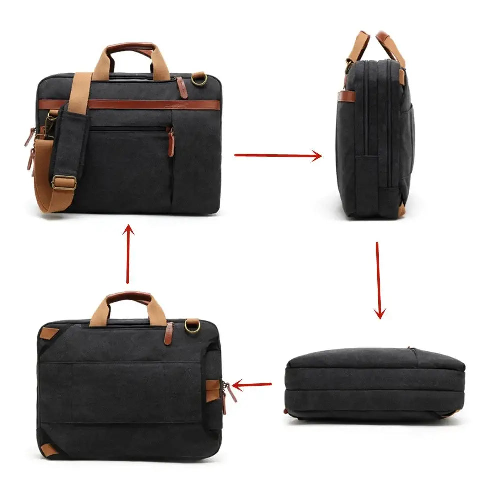 Convertible Laptop Backpack – 17.3 Inch Bag