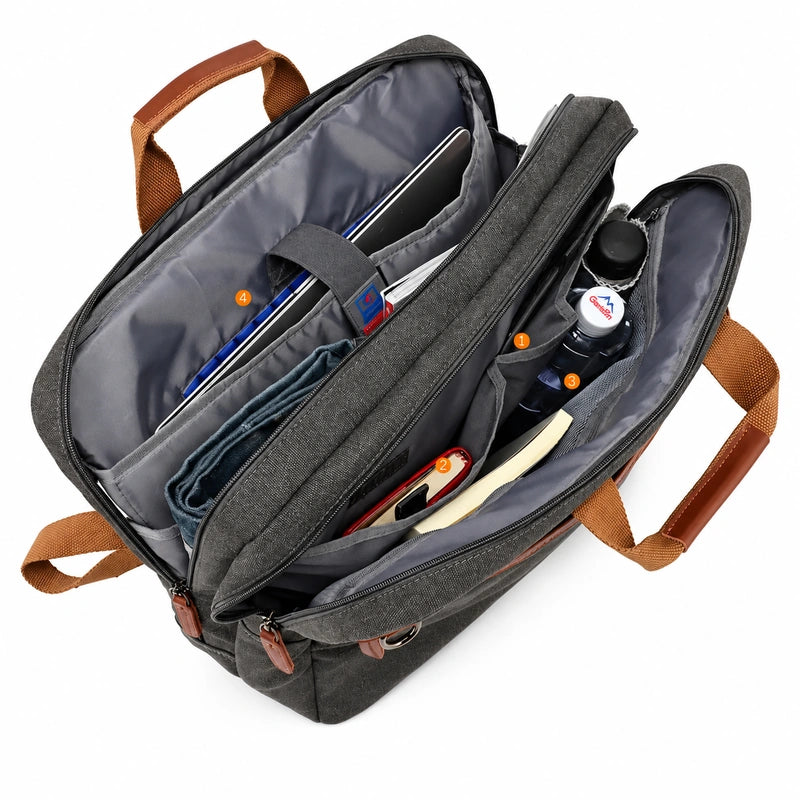 Convertible Laptop Backpack – 17.3 Inch Bag