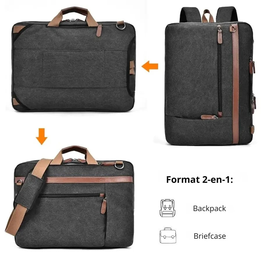 Convertible Laptop Backpack – 17.3 Inch Bag
