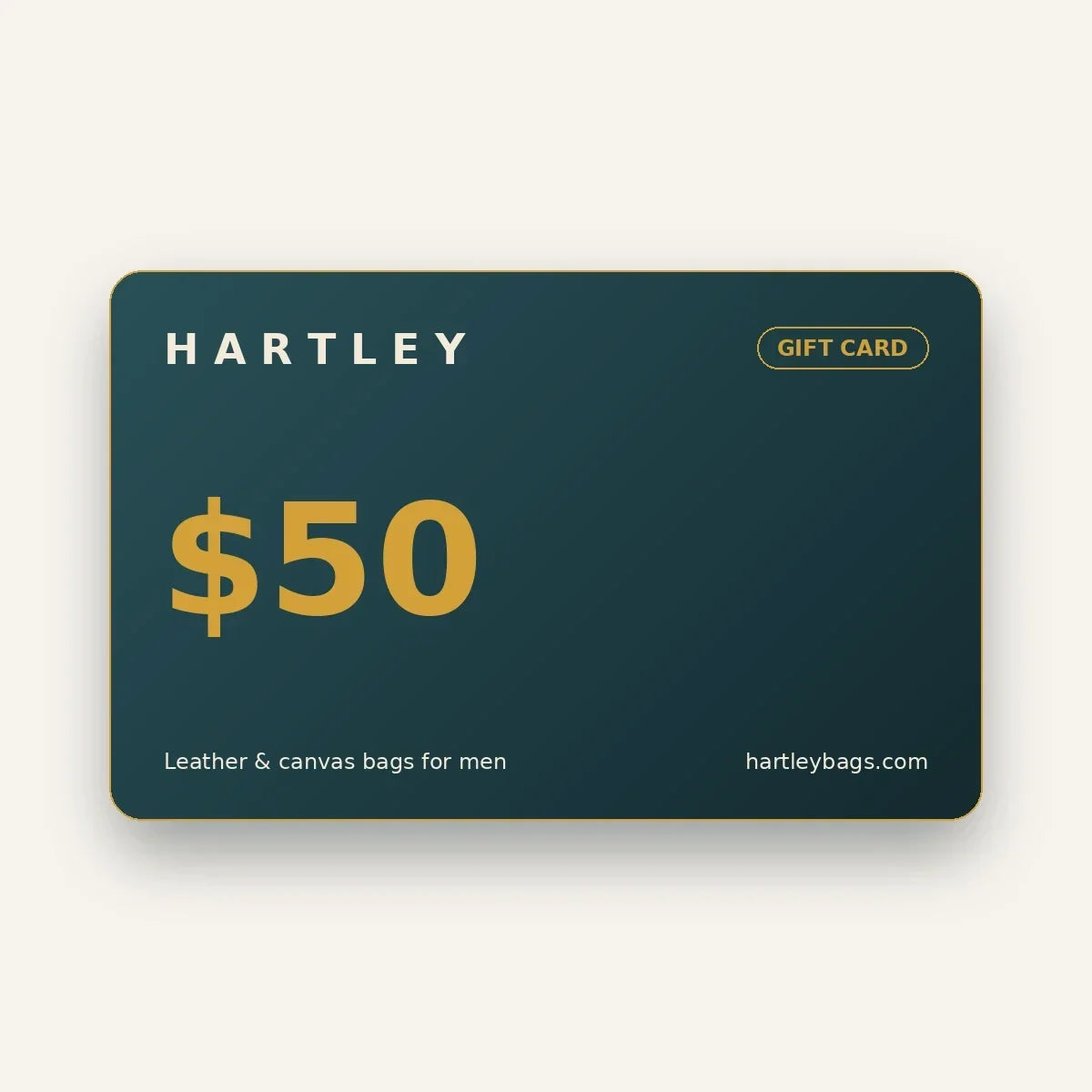 Hartley Gift Card