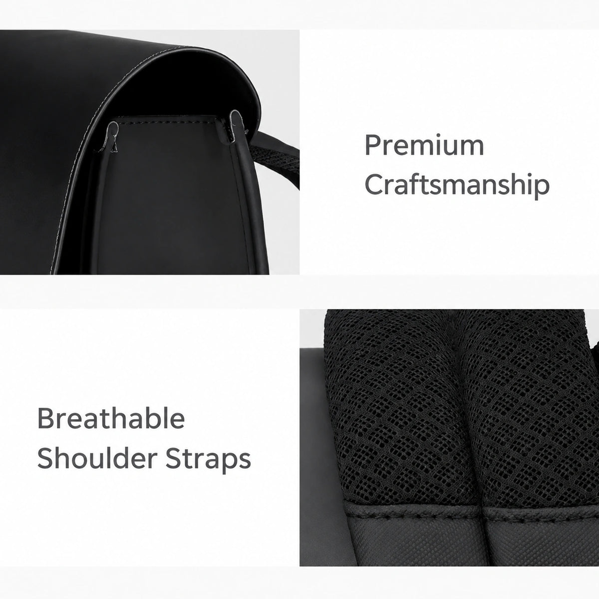 Laptop Backpack with Magnetic Flap – 15.6 Inch Water-Resistant Work Bag