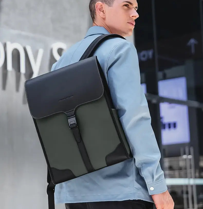 Laptop Backpack with Magnetic Flap – 15.6 Inch Water-Resistant Work Bag
