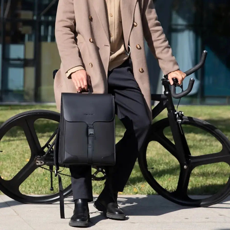 Laptop Backpack with Magnetic Flap – 15.6 Inch Water-Resistant Work Bag