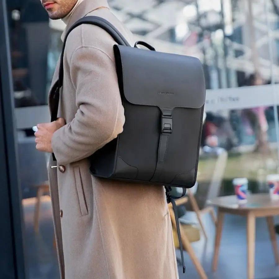 Laptop Backpack with Magnetic Flap – 15.6 Inch Water-Resistant Work Bag