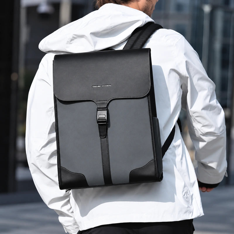 Laptop Backpack with Magnetic Flap – 15.6 Inch Water-Resistant Work Bag