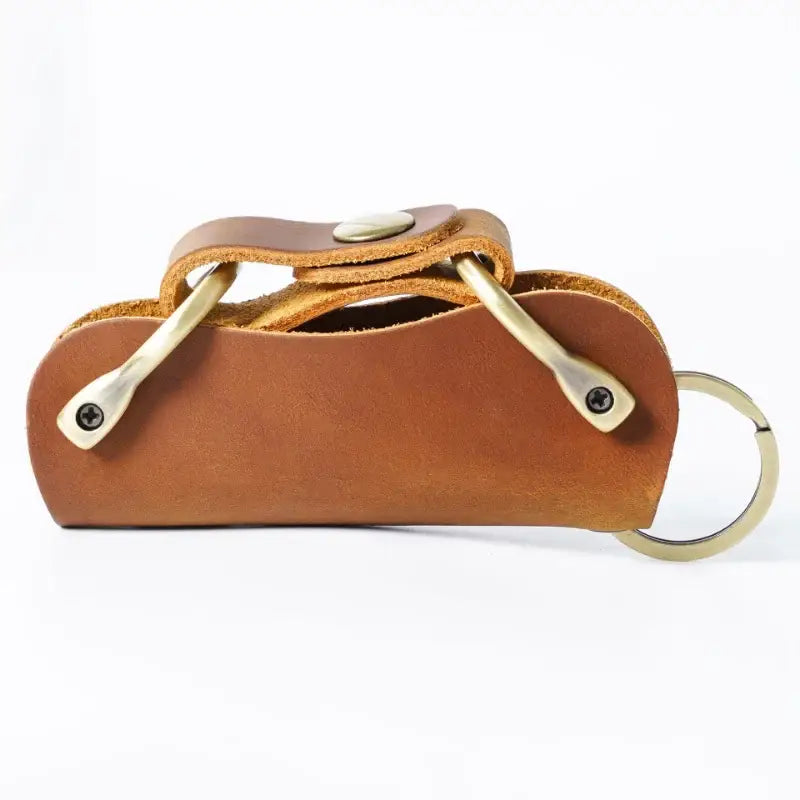 Leather Key Holder – Crazy Horse Key Organizer Case