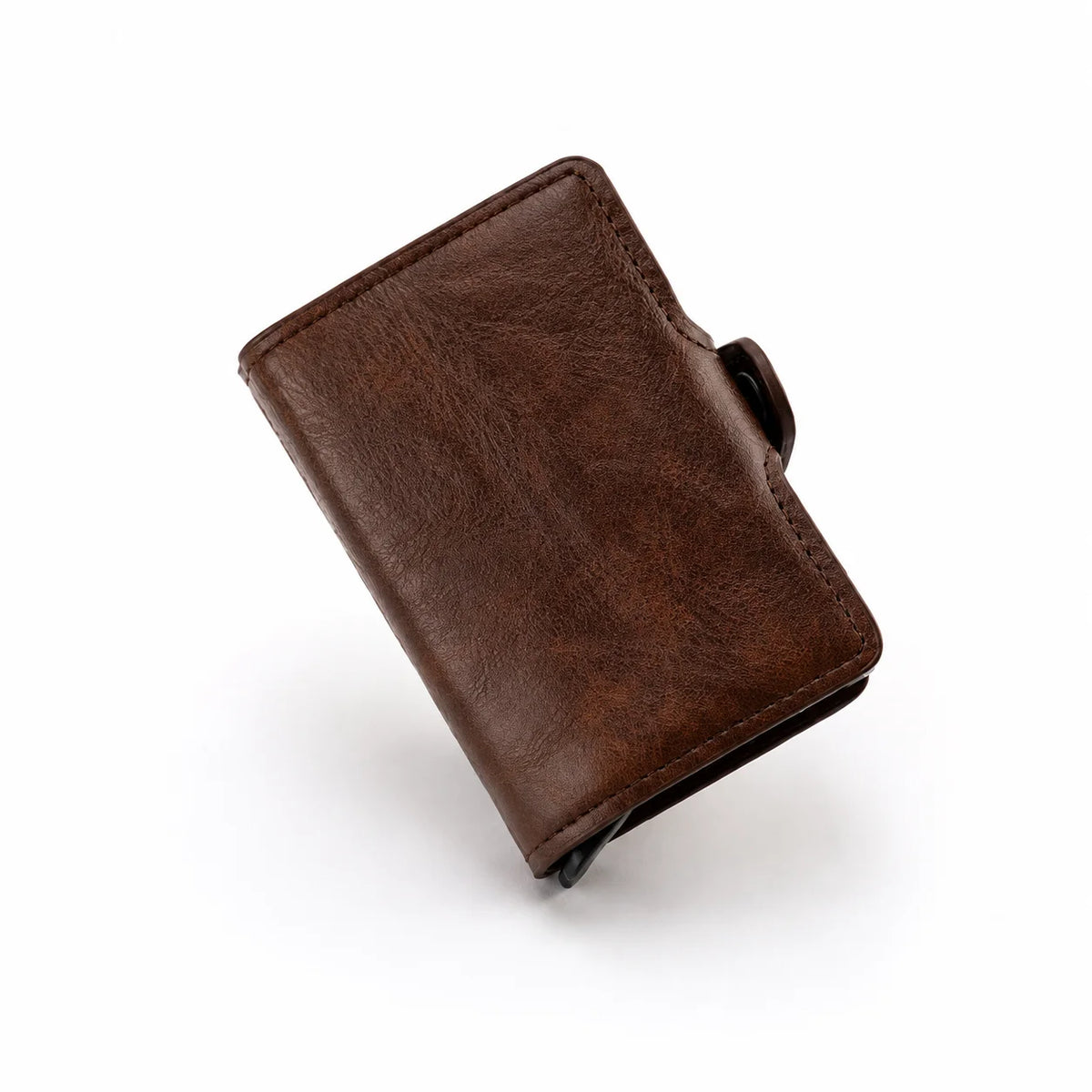 Men’s Aluminum Bifold Wallet - RFID Card Case with Cash Pocket