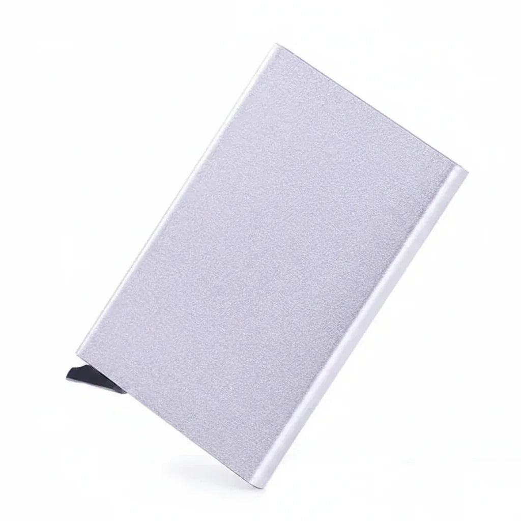 Men’s Aluminum Card Holder - Slim 5-Card RFID Case
