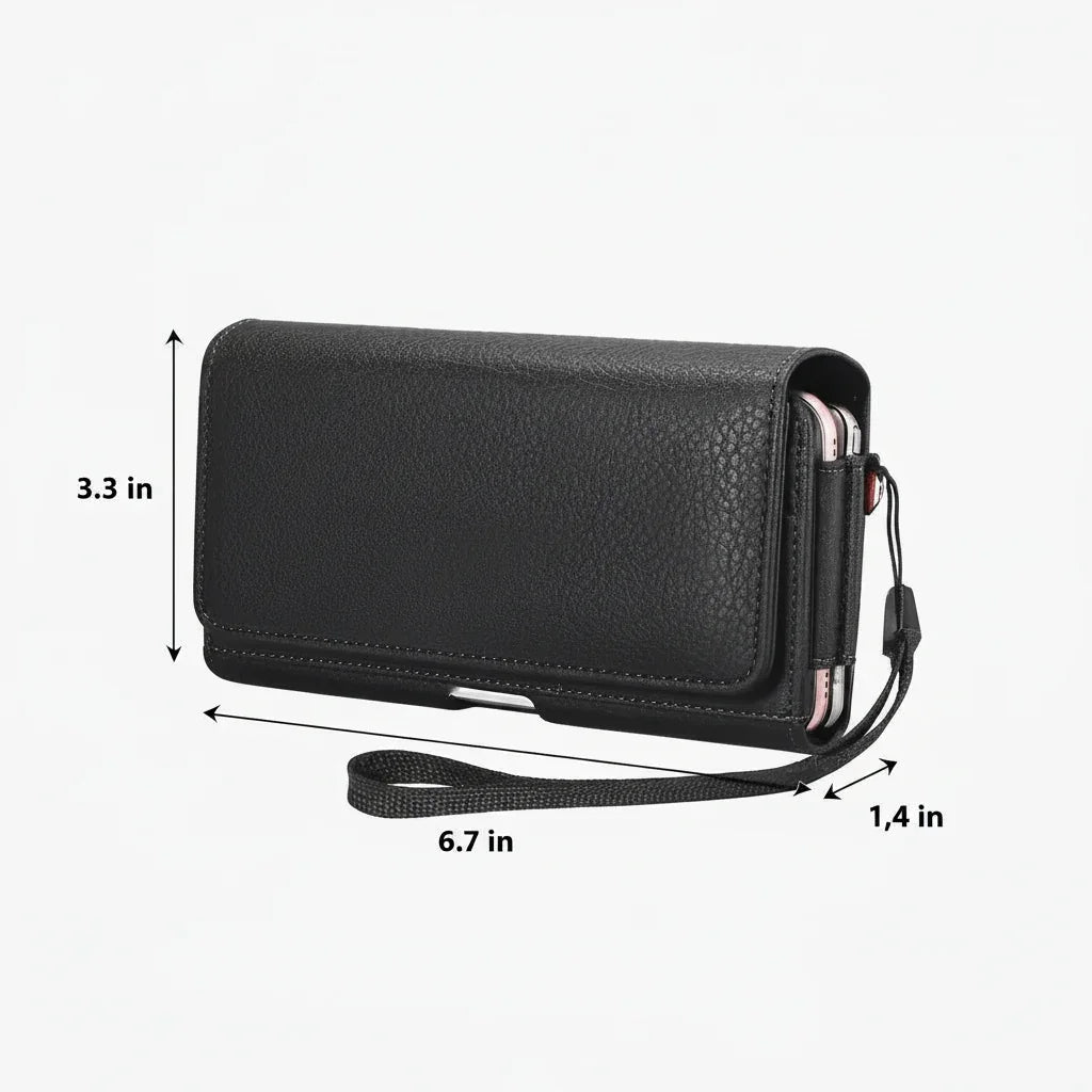 Men’s Belt Pouch - Dual Phone Holster Carry