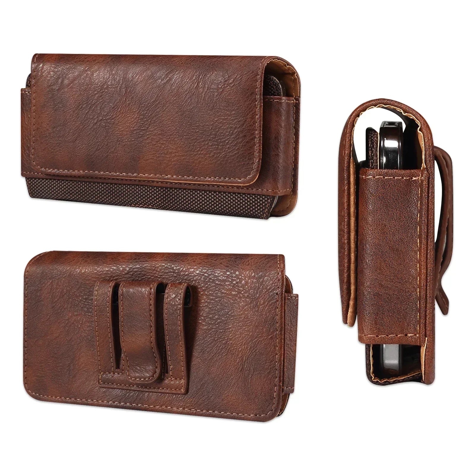 Men’s Belt Pouch - Horizontal Phone Holster Case