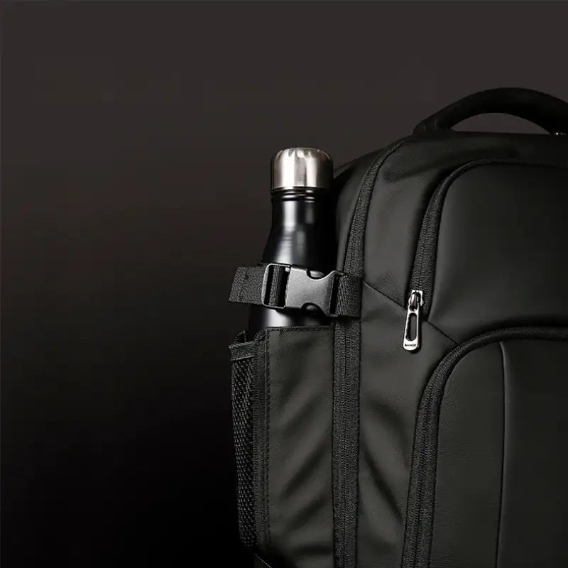 Men’s Black Weekend Bag – Waterproof 25L Laptop Carry