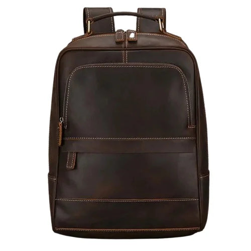 brown leather multi-pocket backpack diophy leather Men's – Elegant and Refined Everyday Carry Shimano Compre Muskie K Custom Crank Bait Weight Measuring 15 H Style:DEEP JUNIPER