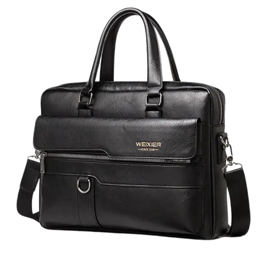 Men’s Business Briefcase – 14 Inch Multi-Compartment Work Bag