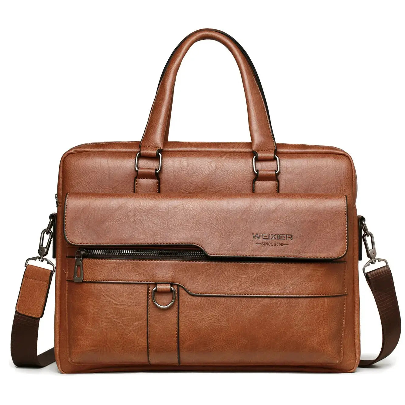 Men’s Business Briefcase – 14 Inch Multi-Compartment Work Bag