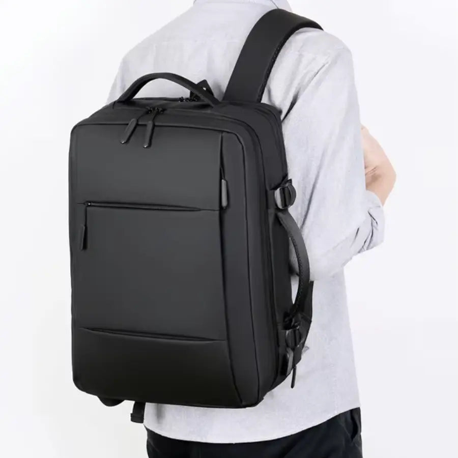 Men’s Cabin Travel Backpack – Expandable Carry-On 15.6 Inch