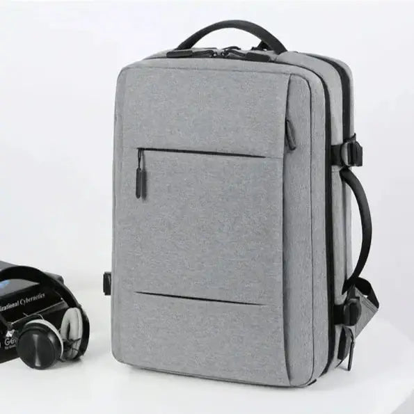 Men’s Cabin Travel Backpack – Expandable Carry-On 15.6 Inch