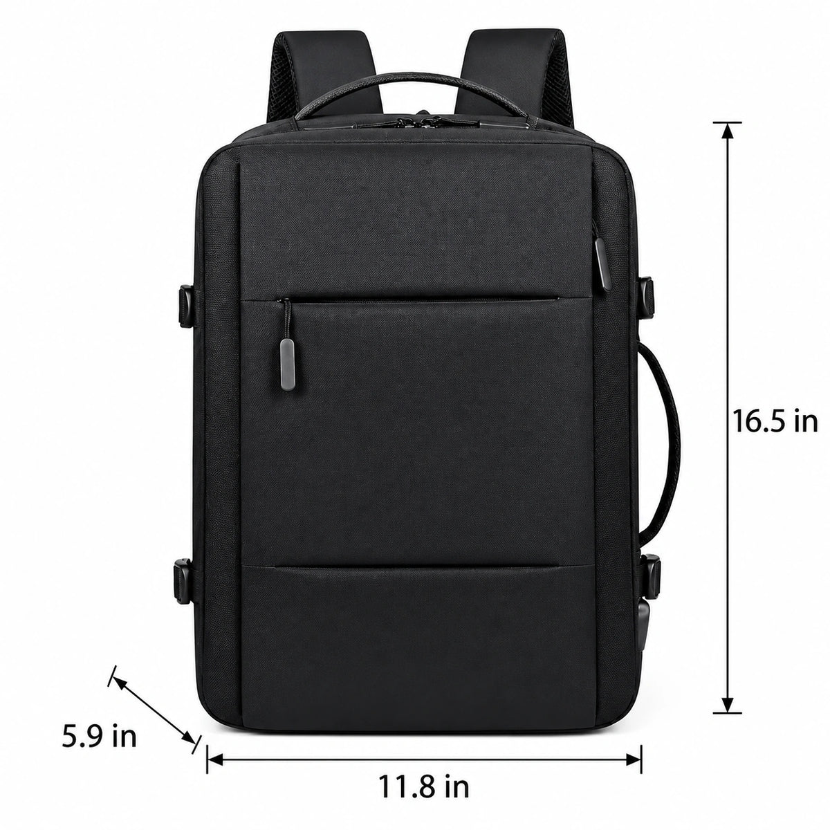 Men’s Cabin Travel Backpack – Expandable Carry-On 15.6 Inch
