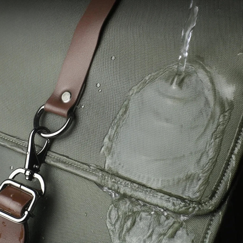 Men’s Canvas Backpack - USB Charging Port Laptop Bag