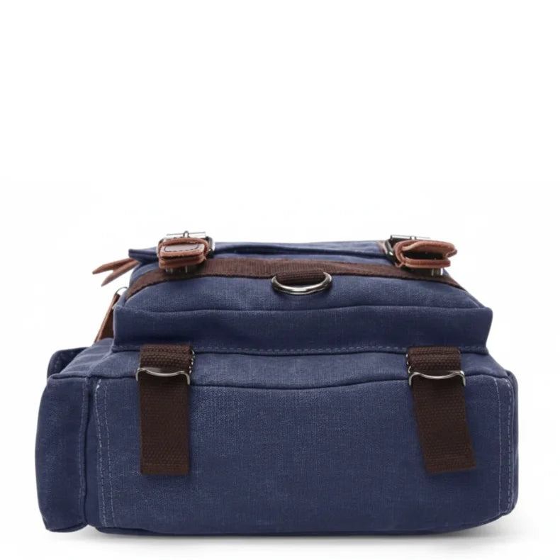 Men’s Canvas Backpack - Vintage Multi-Carry Rucksack