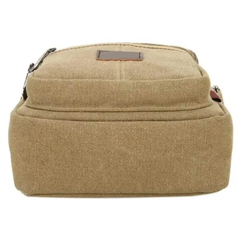 Men’s Canvas Crossbody Bag – Compact Everyday Shoulder Bag