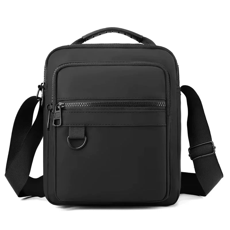 Men’s Crossbody Bag - Dual Zip Pocket Everyday Carry