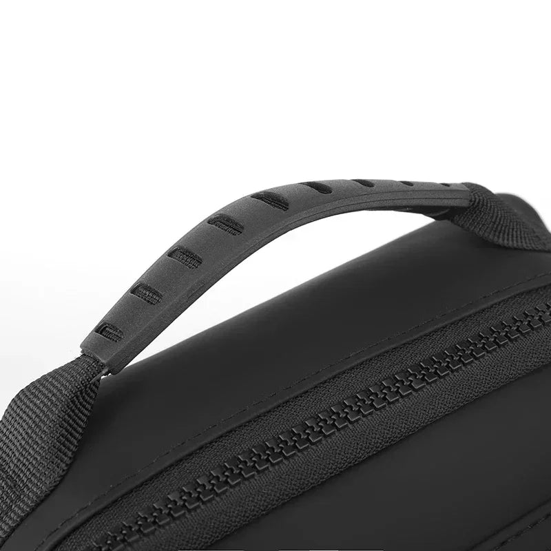 Men’s Crossbody Bag - Dual Zip Pocket Everyday Carry