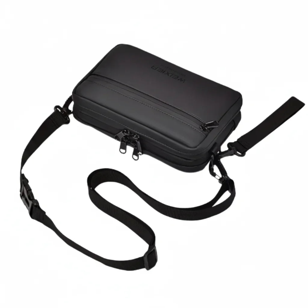 Men’s Crossbody Bag - Water-Resistant Touchscreen Pocket