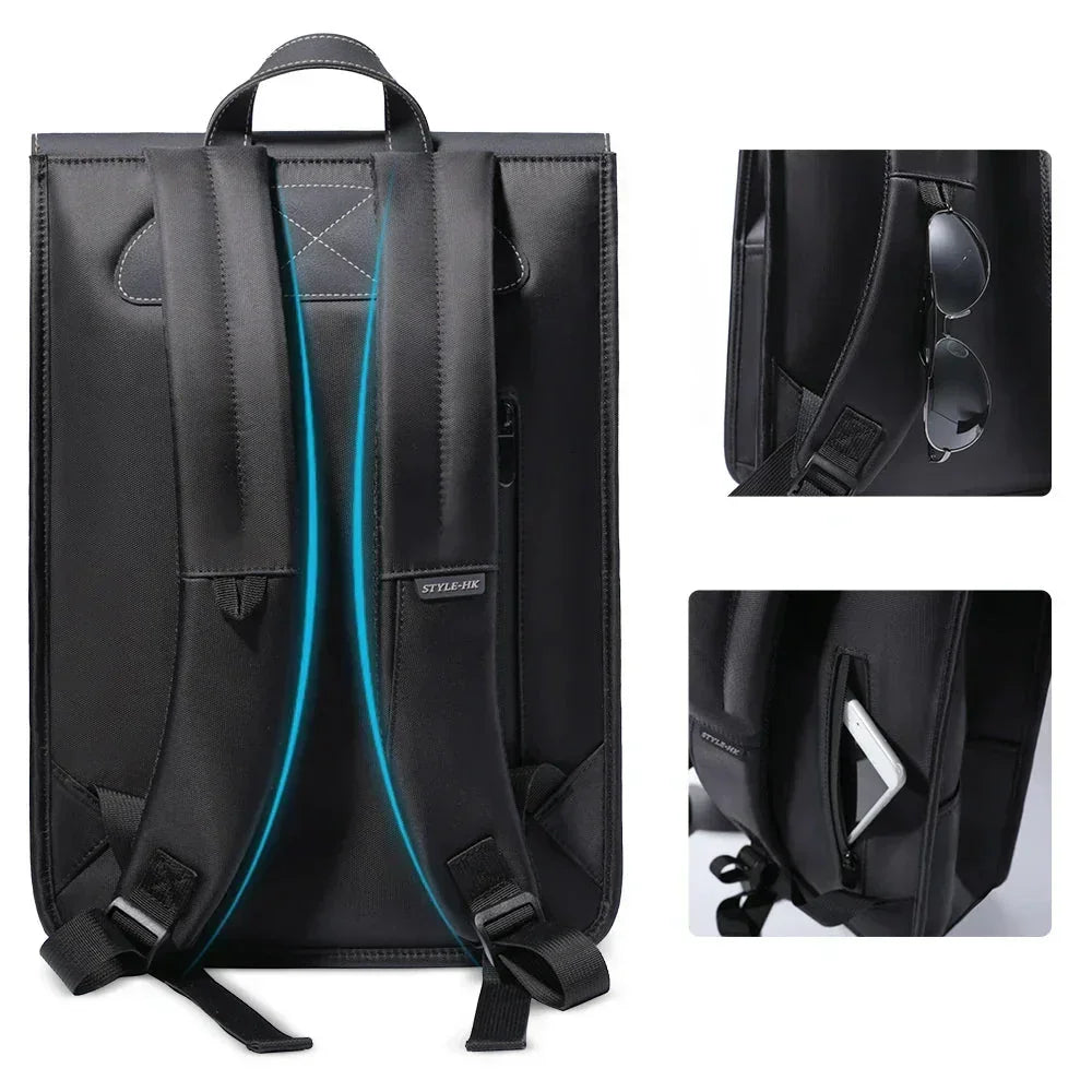 Men’s Laptop Backpack - Water-Resistant 15.6 Inch Commuter Bag