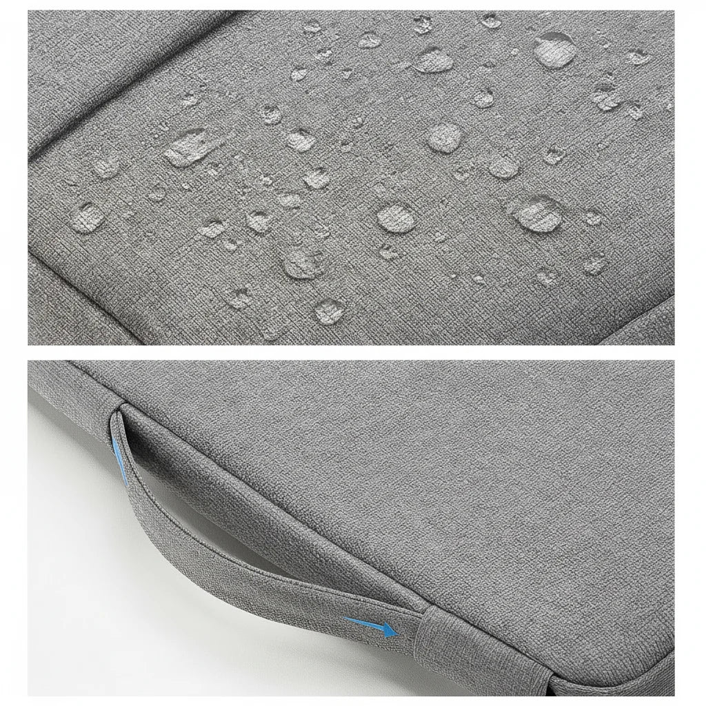 Men’s Padded Laptop Sleeve with Handle & Front Pocket