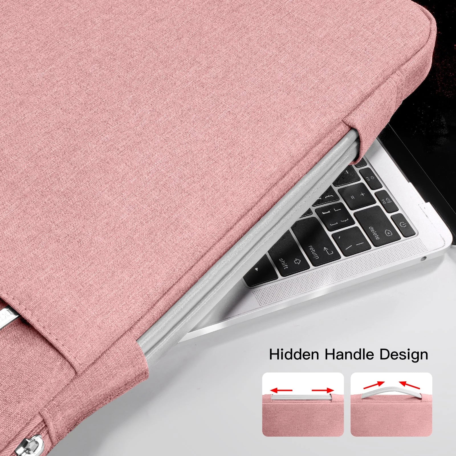 Men’s Laptop Sleeve - Padded Case with Quilted Handle