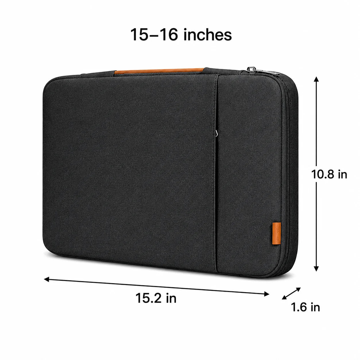 Men’s Laptop Sleeve - Padded Case with Quilted Handle