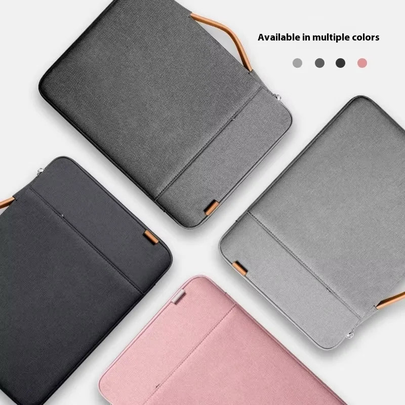 Men’s Laptop Sleeve - Padded Case with Quilted Handle