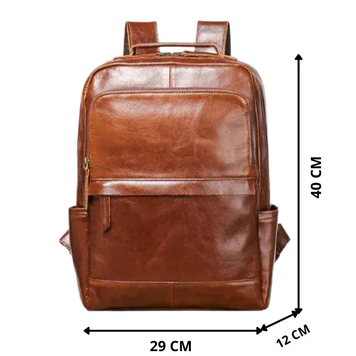 Men’s Leather Backpack – 15 Inch Work & Daily Carry Pack